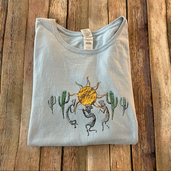 Vintage Southwest women’s short sleeve graphic tee shirt | size 2XL - Picture 5 of 12